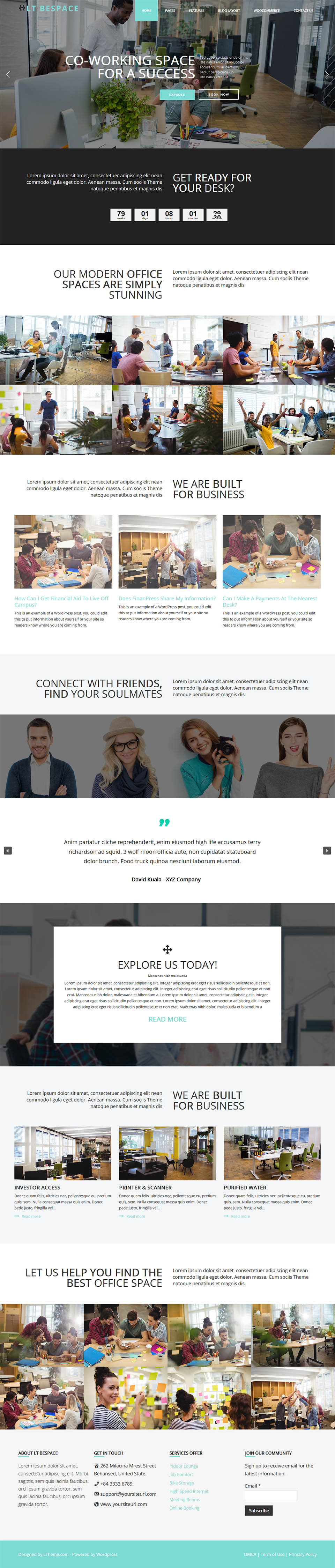 Template LTheme Bespace WordPress template LTheme Bespace