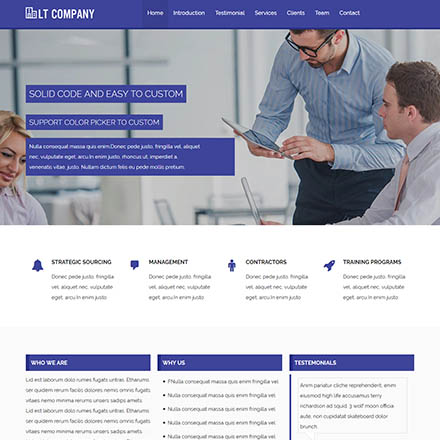 LTheme Company Onepage