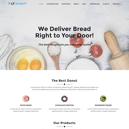 LTheme Donut Onepage