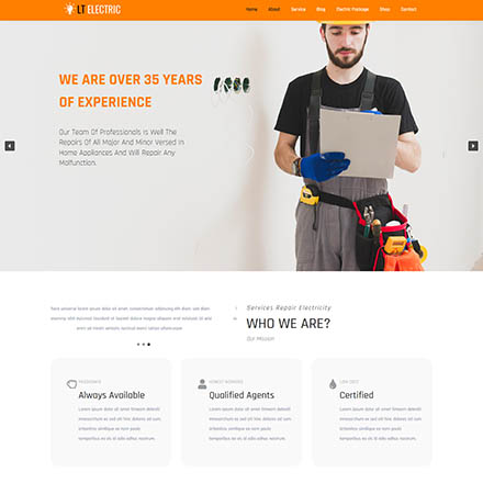 LTheme Electric Onepage