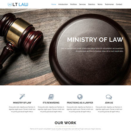 LTheme Law Onepage