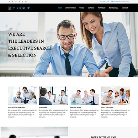 LTheme Recruit Onepage