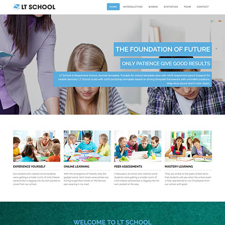 LTheme School Onepage