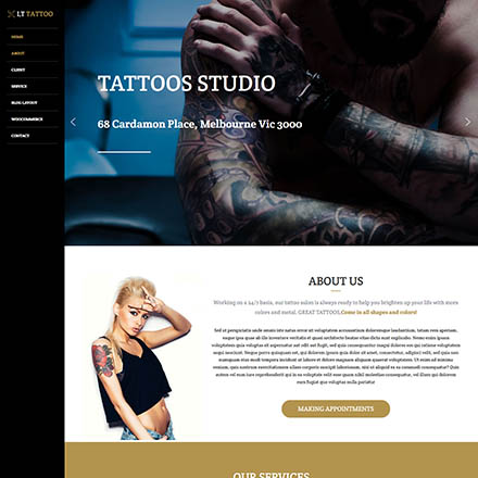 LTheme Tattoo Onepage