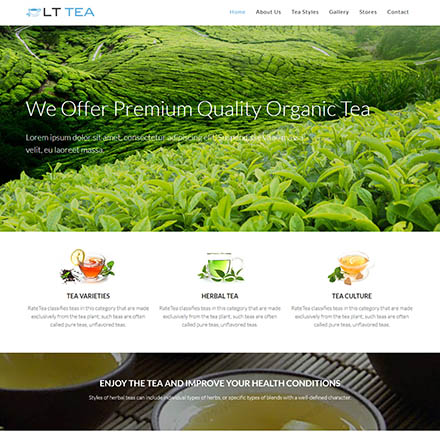 LTheme Tea Onepage