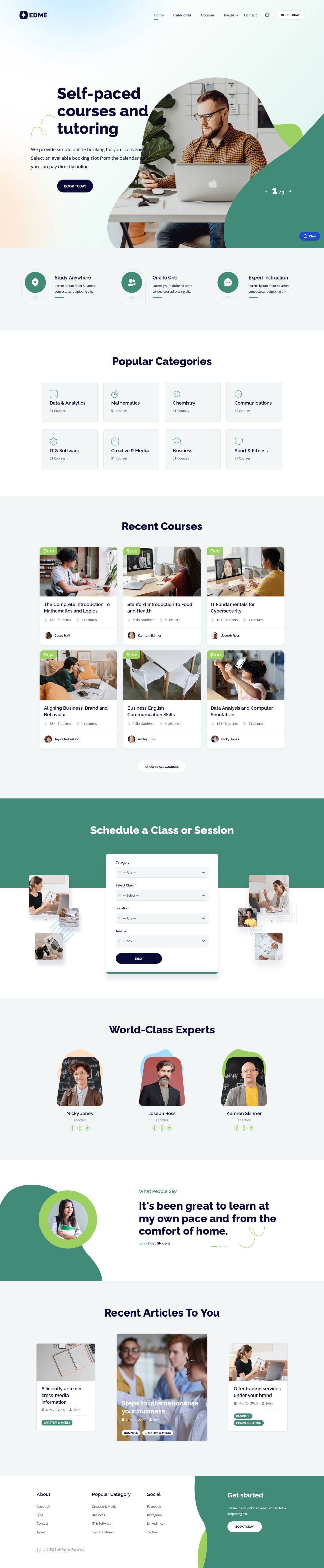 Template MotoPress Edme WordPress template MotoPress Edme