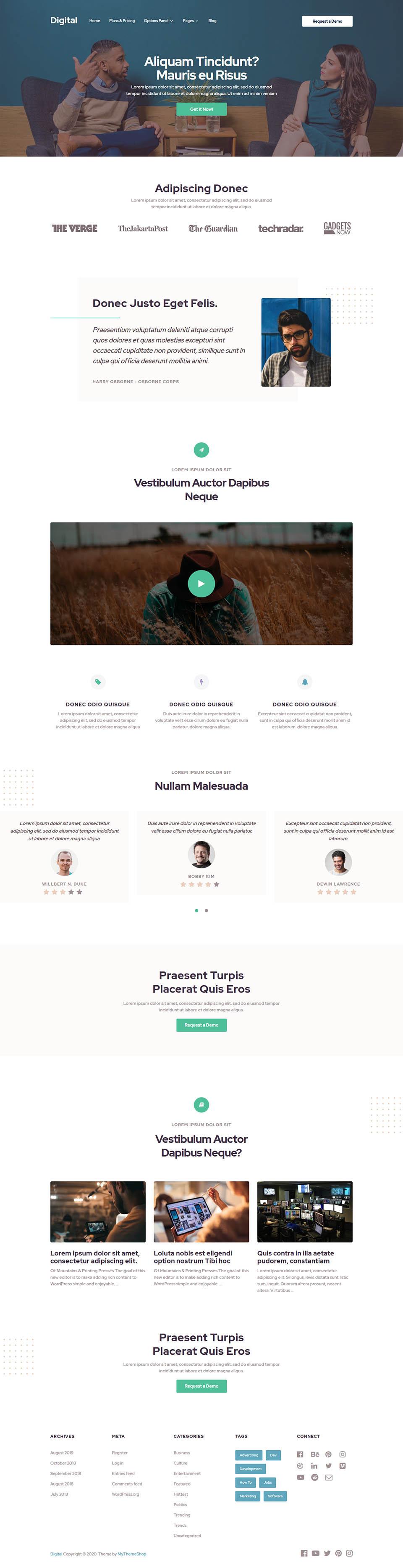WordPress template MyThemeShop Digital
