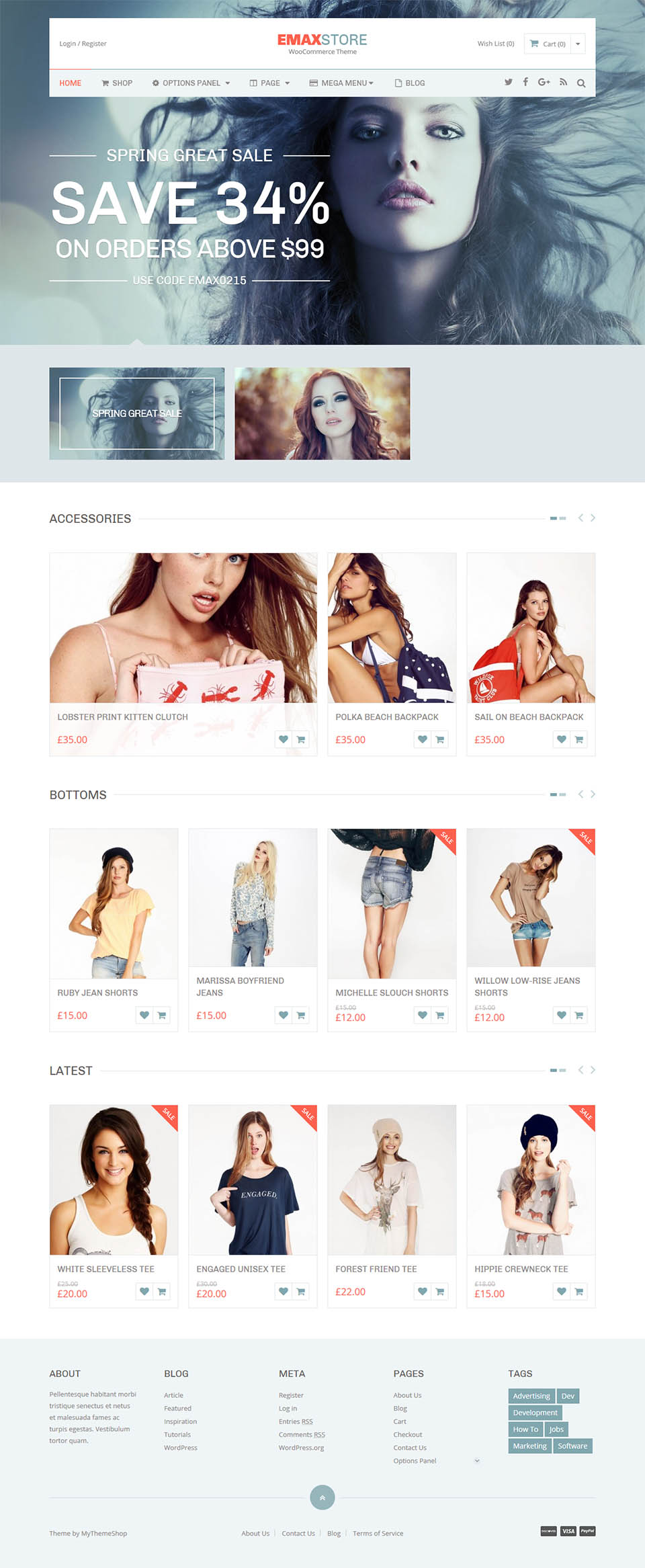 WordPress template MyThemeShop eMaxStore