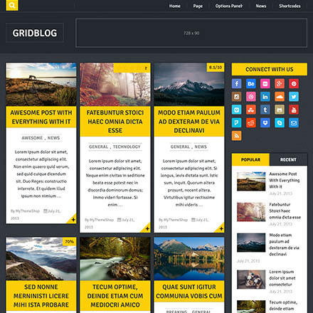 MyThemeShop GridBlog