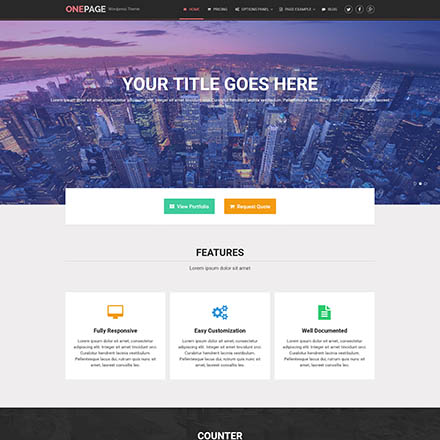 MyThemeShop OnePage