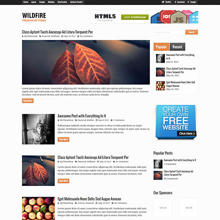 MyThemeShop Wildfire