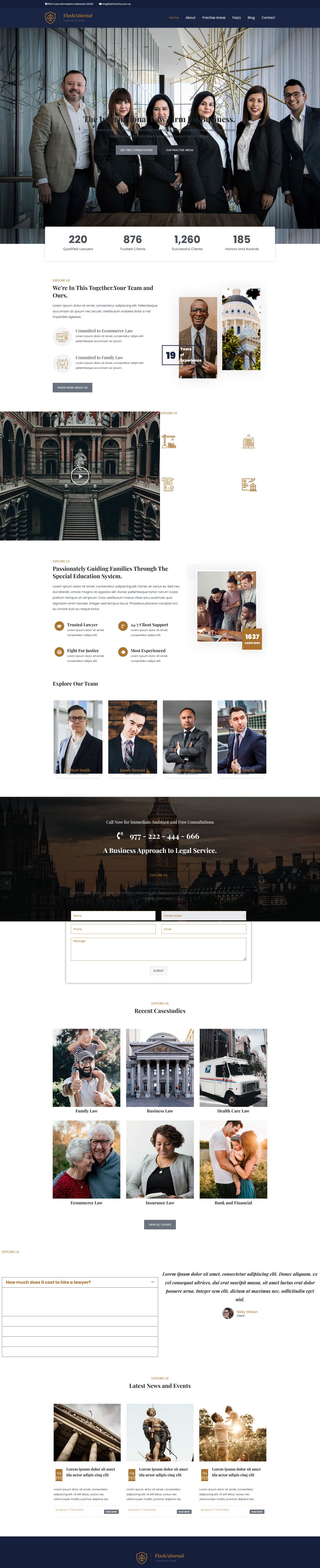 WordPress template Themegrill Flash Pro