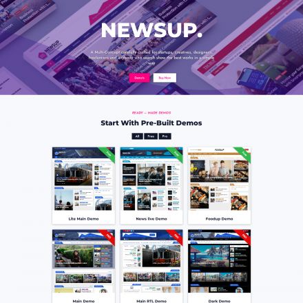 Themeansar Newsup Pro