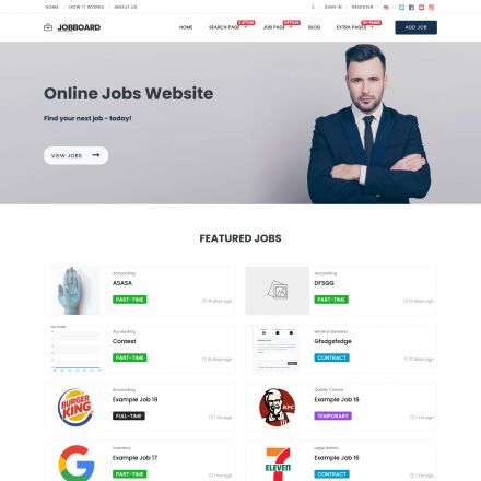 PremiumPress Job Board v9.2.5 - bulletin board template for WordPress