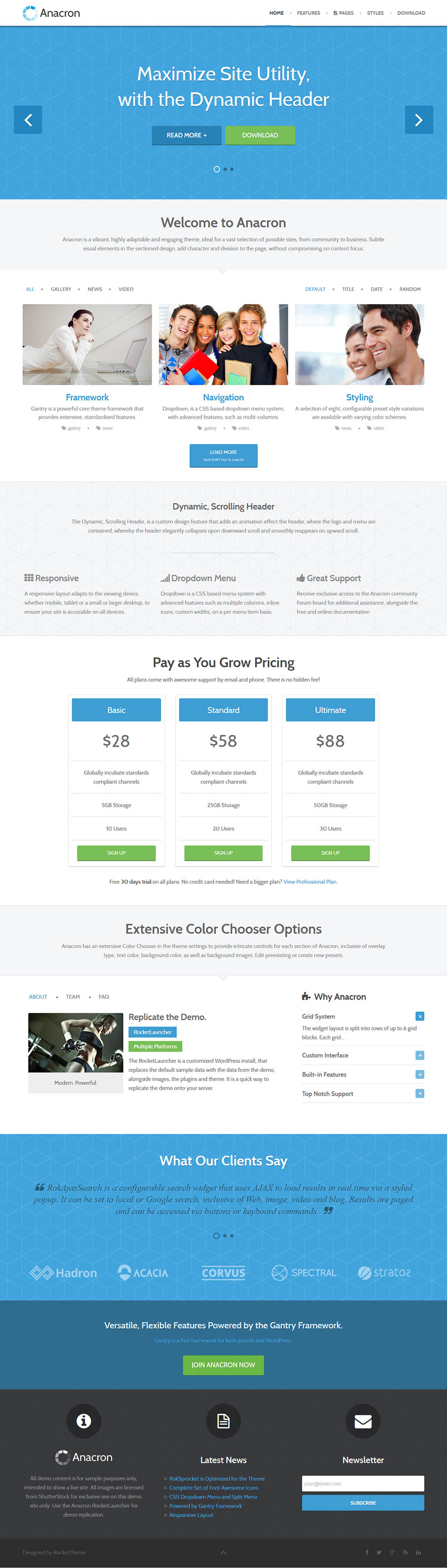 Template RocketTheme Anacron WordPress template RocketTheme Anacron
