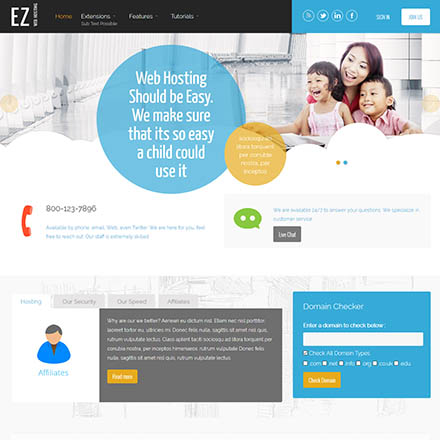 Shape5 EZ Web Hosting