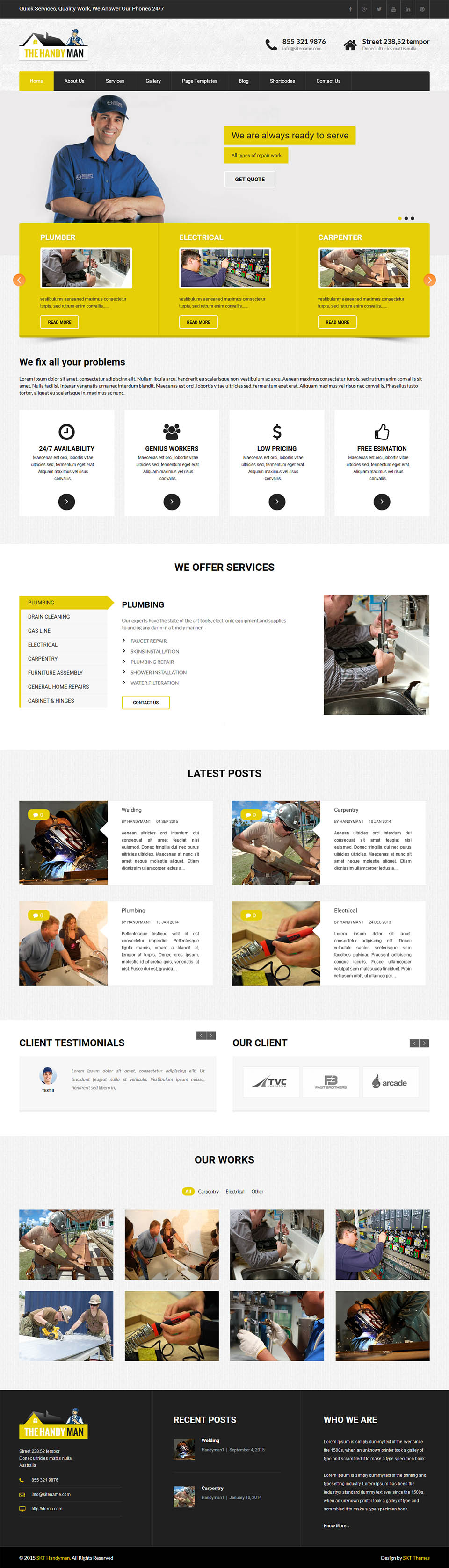Template SKT Themes Fix IT Pro WordPress template SKT Themes Fix IT Pro