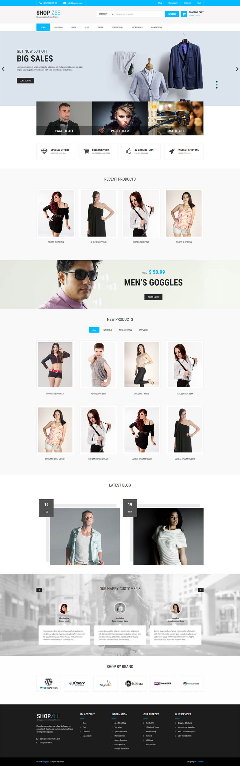 Template SKT Themes Shopzee Pro WordPress template SKT Themes Shopzee Pro