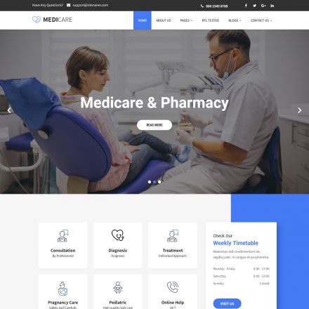 SKT Themes Medicare Pro