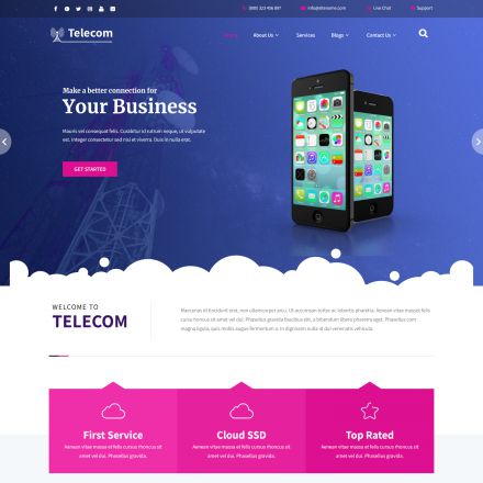 SKT Themes Telecom