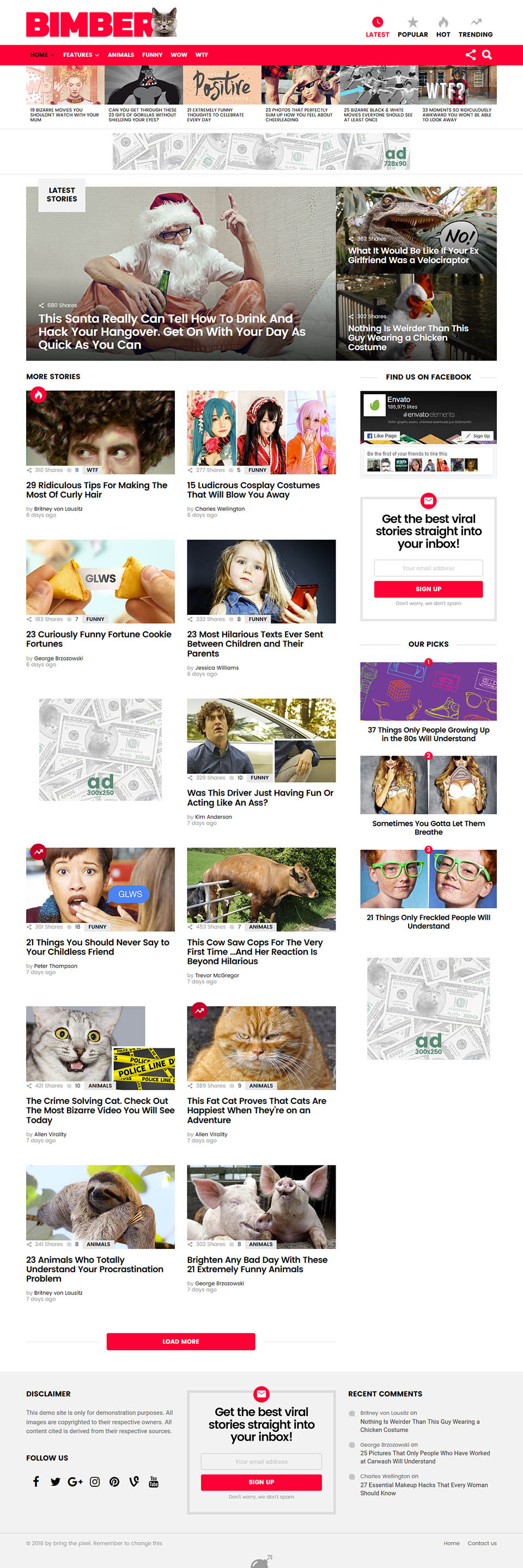 ThemeForest Bimber v9.2.5 [14493994] - WordPress news portal template