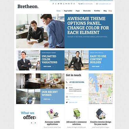 ThemeForest Bretheon