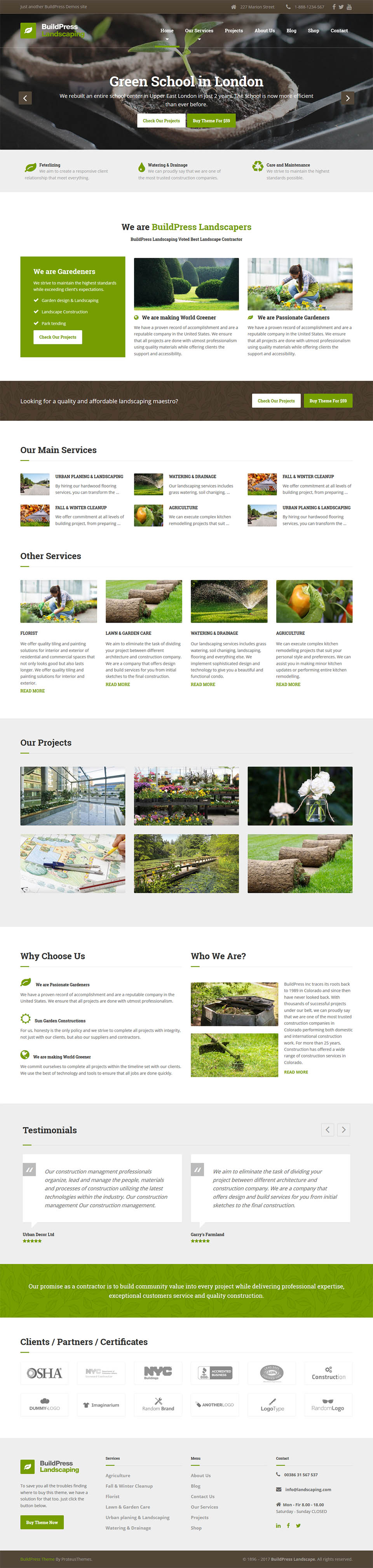 Template ThemeForest BuildPress WordPress template ThemeForest BuildPress