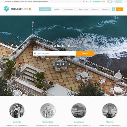 ThemeForest Business Finder