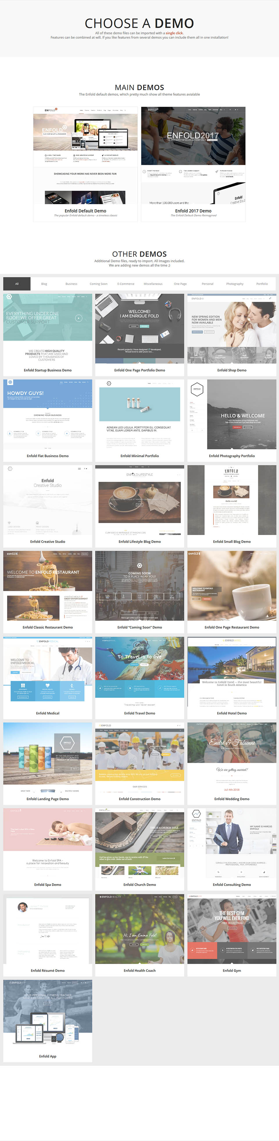 WordPress template ThemeForest Enfold