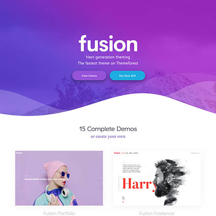 ThemeForest Fusion