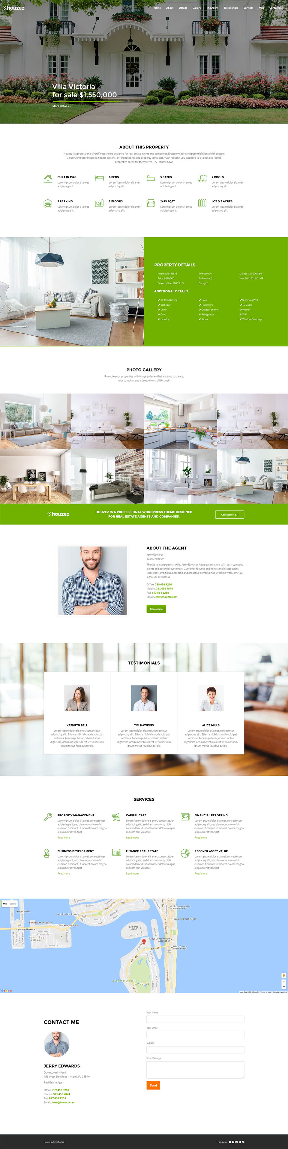 Template ThemeForest Houzez WordPress template ThemeForest Houzez