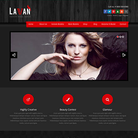 ThemeForest Lavan