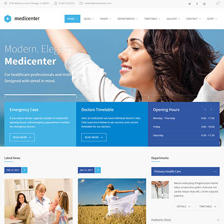 ThemeForest MediCenter