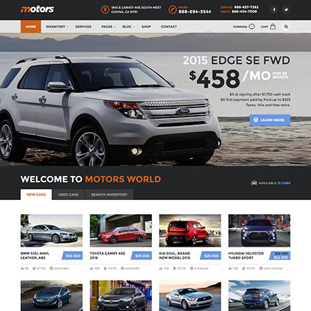 ThemeForest Motors