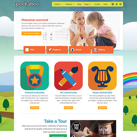 ThemeForest Pekaboo