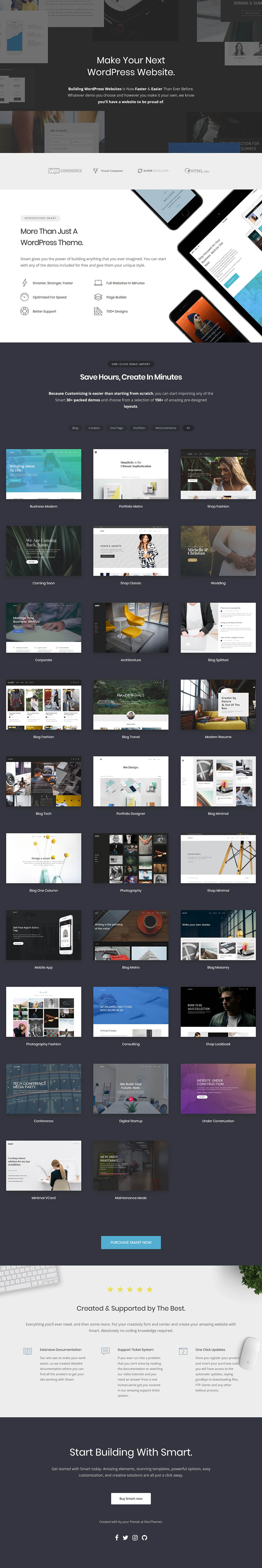 Template ThemeForest Smart WordPress template ThemeForest Smart