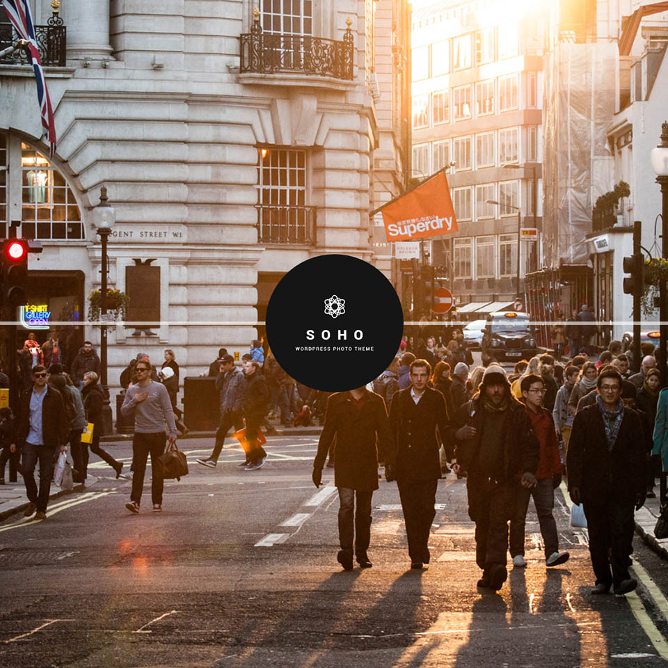 WordPress template ThemeForest SOHO