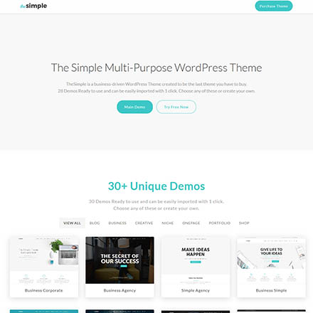 ThemeForest The Simple