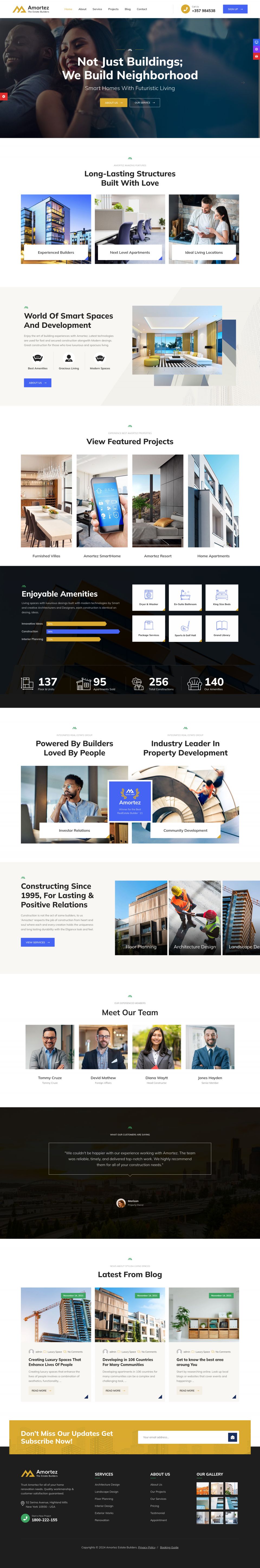 Template ThemeForest Amortez WordPress template ThemeForest Amortez