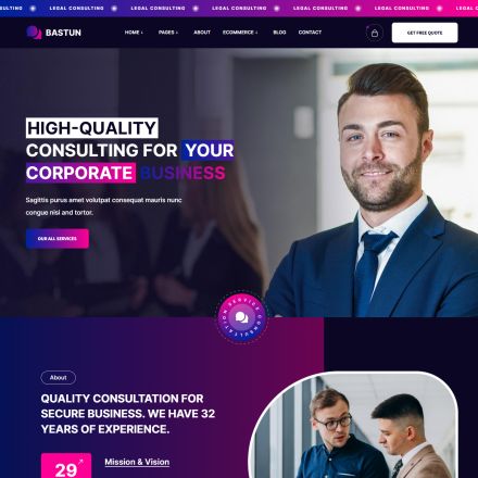 ThemeForest Bastun