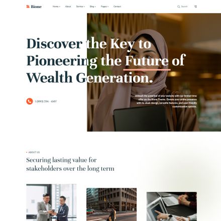 ThemeForest Bione
