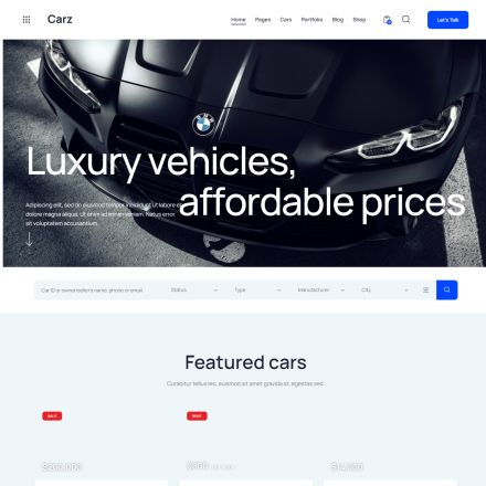 ThemeForest Carz