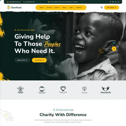 ThemeForest ChariFund