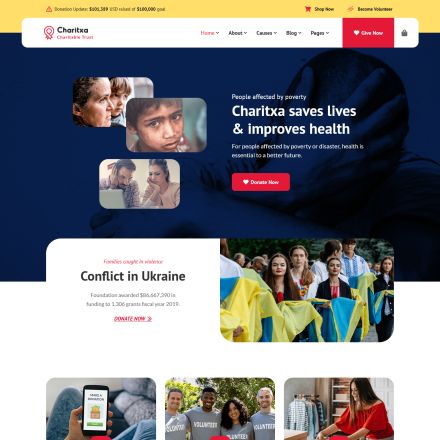 ThemeForest Charitxa