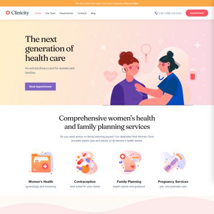 ThemeForest Clinicity