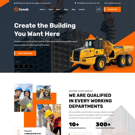 ThemeForest Consik