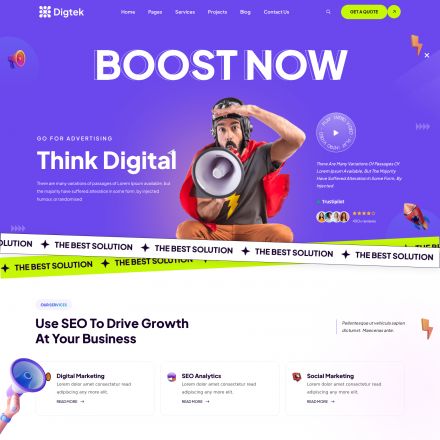 ThemeForest Digtek