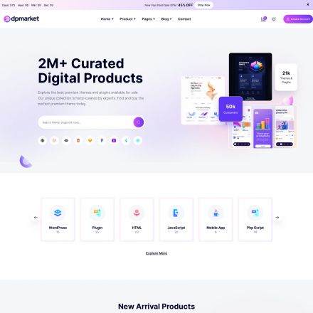 ThemeForest DpMarket