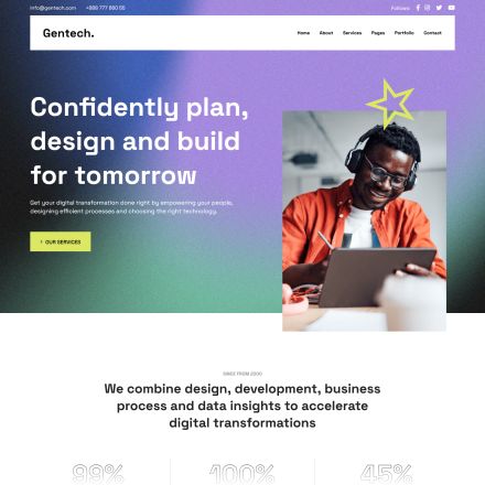 ThemeForest Gentech