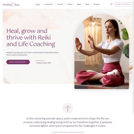 ThemeForest Healing Vibes